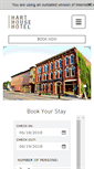 Mobile Screenshot of harthousehotel.com